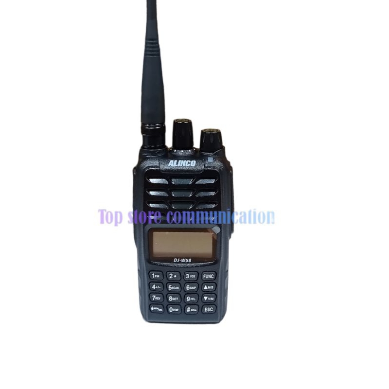 Alinco DJ-W58 HT Dual Band Original DJ W58 Garansi