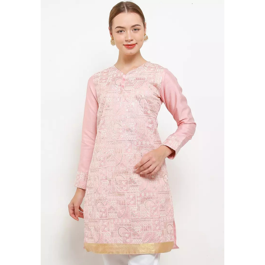 CHANIRA - Rizwana / Atasan Tunik Wanita Motif Premium