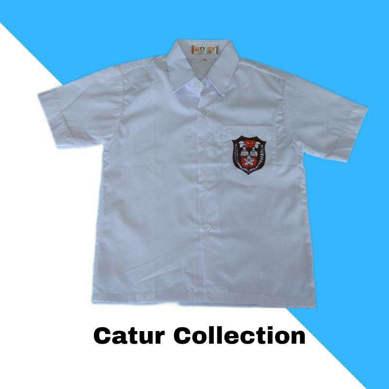 Seragam SD Putih Lengan Pendek Tyas