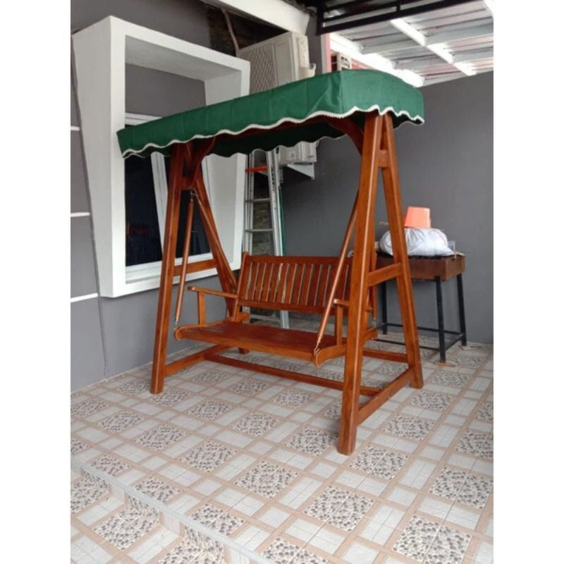 AYUNAN TERAS KAYU JATI