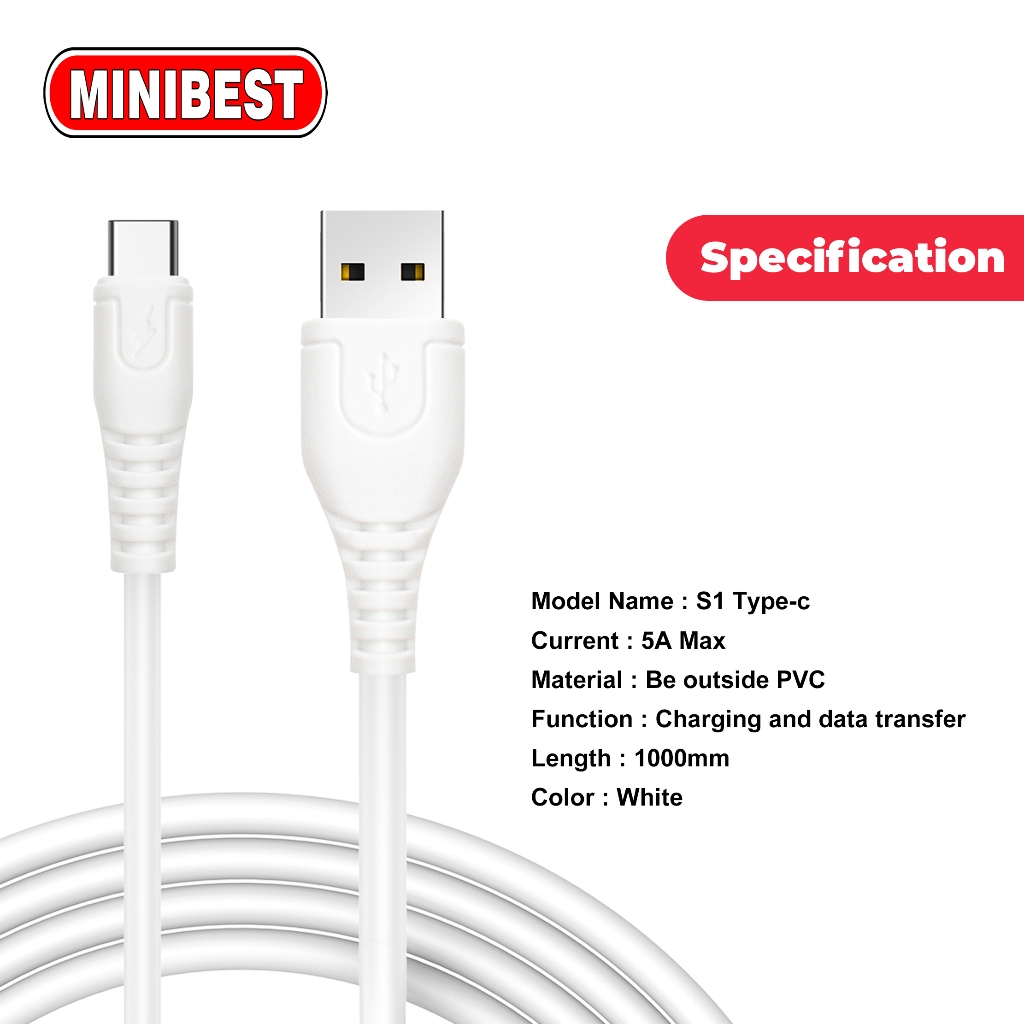 [PAKET GROSIRAN] MB 12 Pcs USB Kabel Type-C Quick Charge