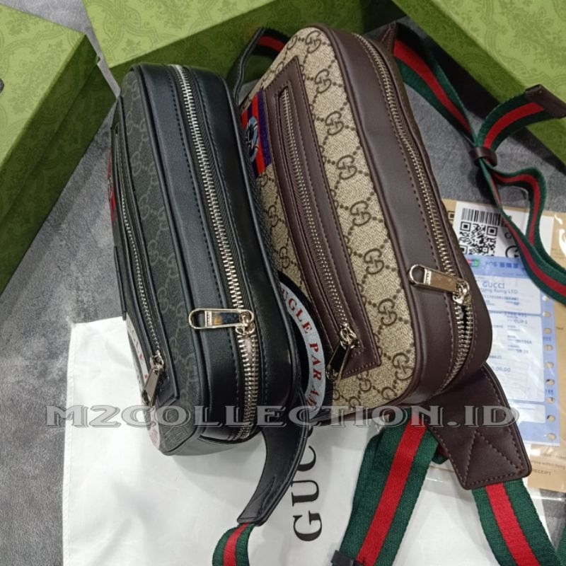 Waistbag Gucci Snake Belt Bag Tas Pinggang Premium Quality