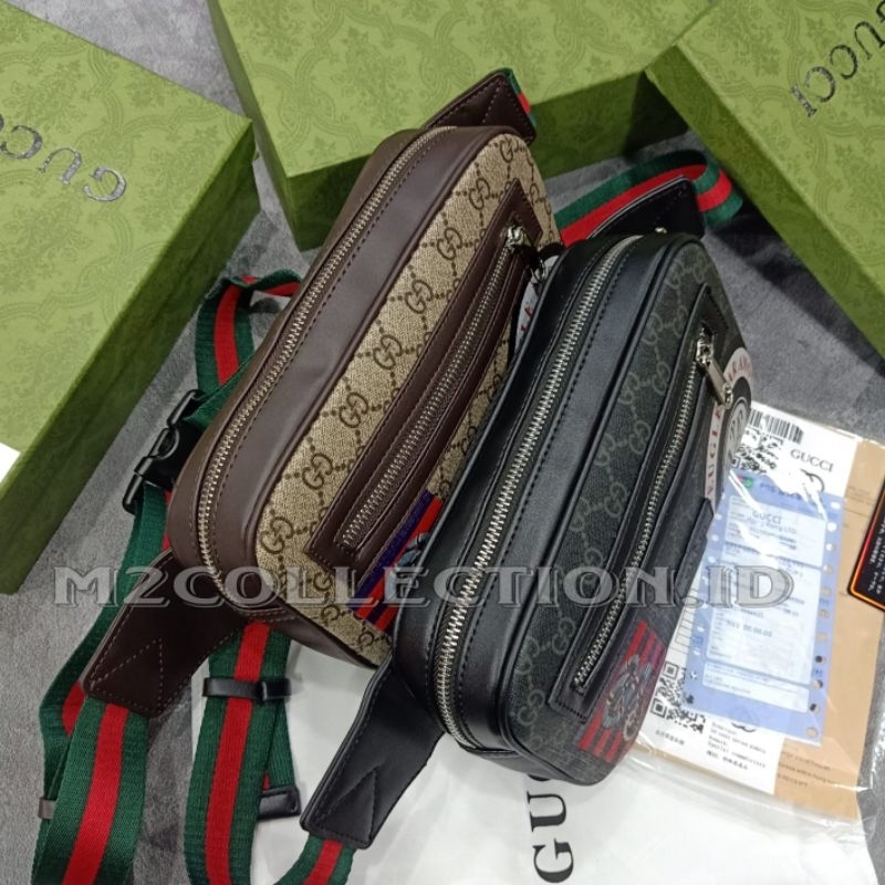 Waistbag Gucci Snake Belt Bag Tas Pinggang Premium Quality