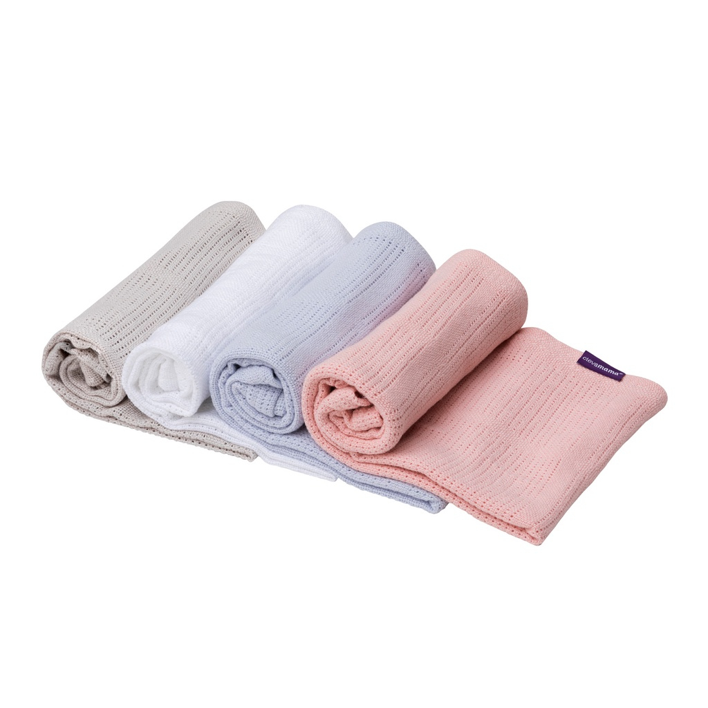 Clevamama Cellular Blanket - Selimut Anak (Tersedia varian warna)