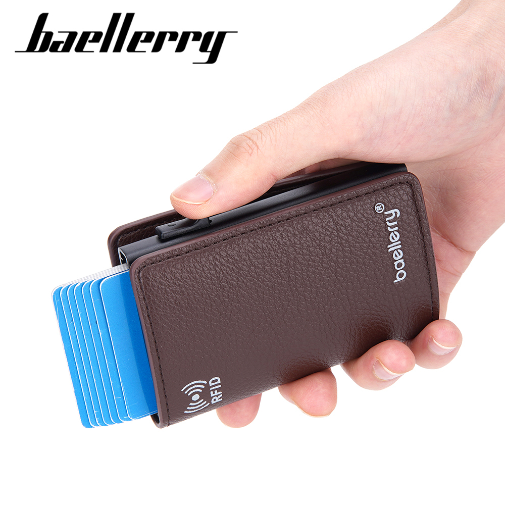 BAELLERRY K9301 Dompet Kartu Pria Bahan Kulit PU Leather Premium WATCHKITE WKOS