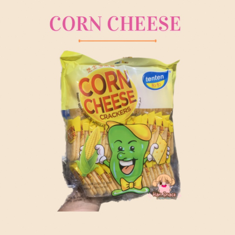 

TENTEN RICE CRACKERS CORN CHEESE 230GR isi 40x2