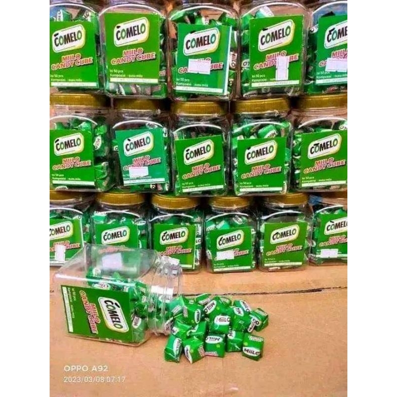 

Milo candy cube permen viral tiktok