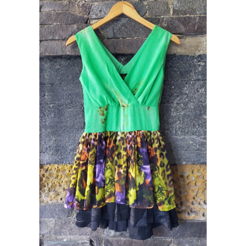 Mini Dress Tutu Wanita Party Sexy Import Premium | Baju Penyanyi LC Panggung Club | Gaun Pendek Pest