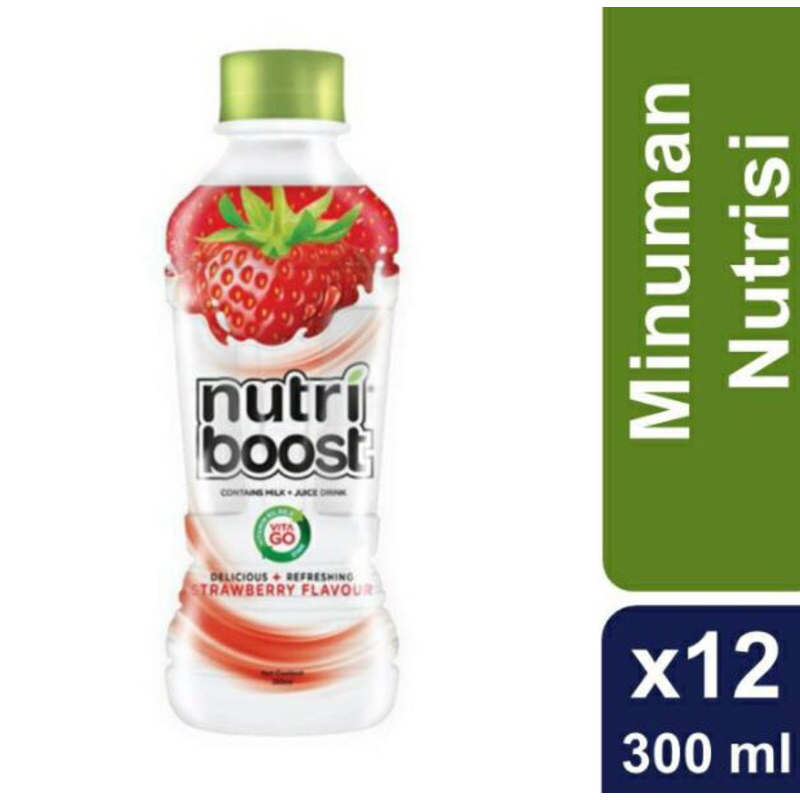 

nutri boost rasa stroberi 300mL (kartonan)