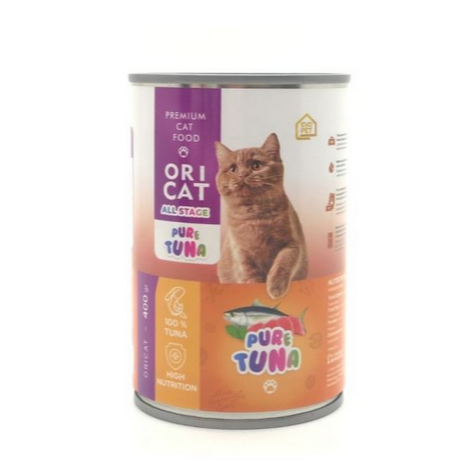 ORICAT KALENG 400gr SEMUA USIA ORI CAT WET FOOD