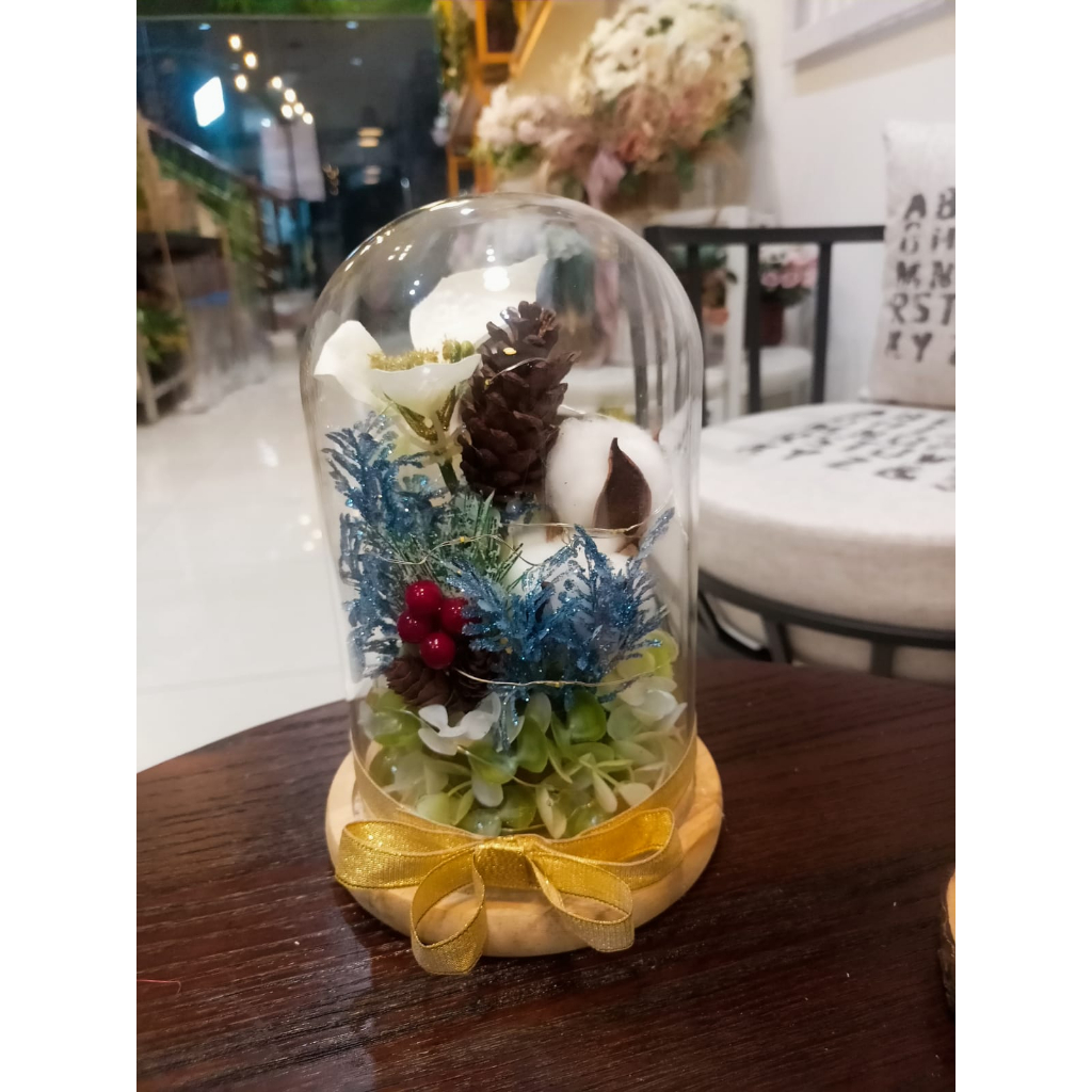 

RangkaianNatal bunga natal rangkaian christmas domeglass natal bunga santa claus hampers bunga