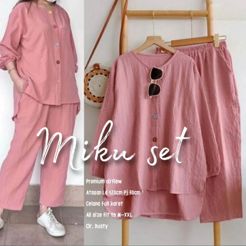 MIKU SETELAN BAJU WANITA TERBARU