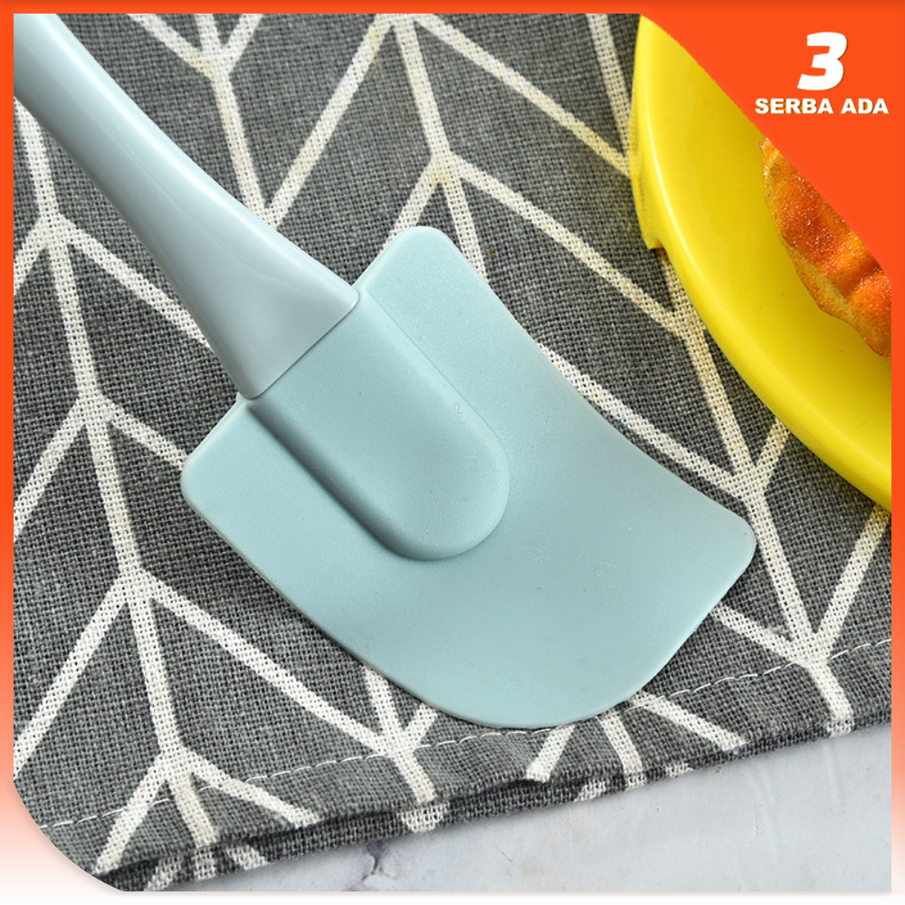 Spatula Set Silikon Tahan Panas / Spatula Kuas 3 in 1 / Spatula Tahan Panas / Alat Masak Set Anti Lengket / Kuas Silikon Tahan Panas / Kuas Tahan Panas