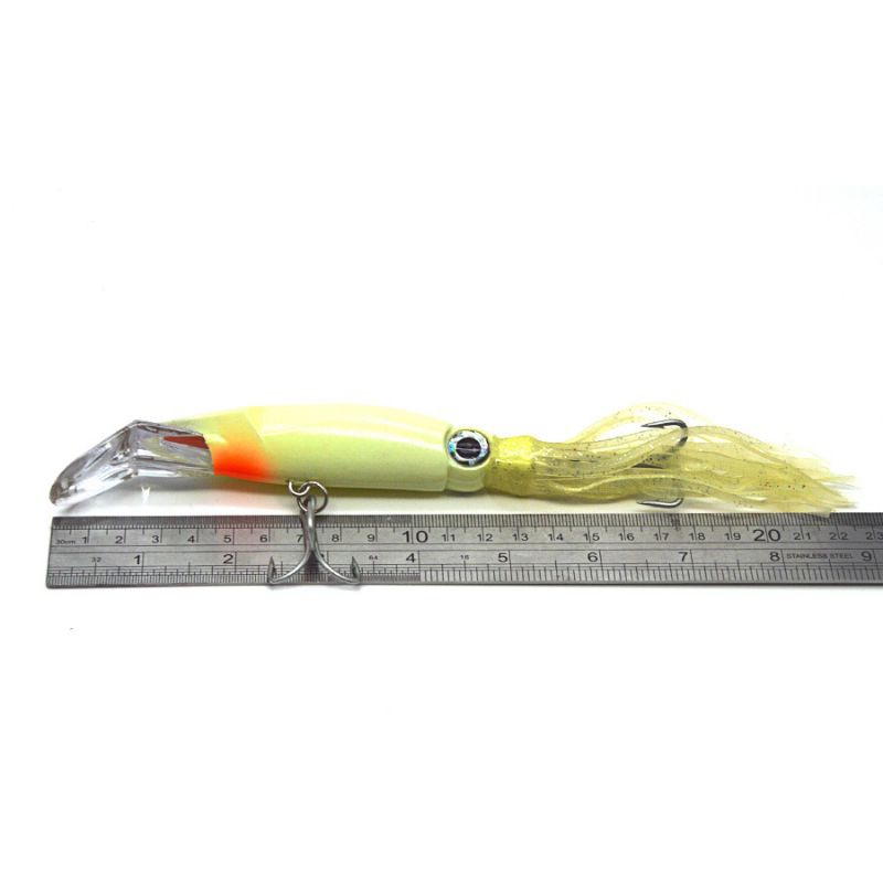 Umpan Trolling Bentuk Cumi 40gram - Lure Troling Tenggiri GT Tuna