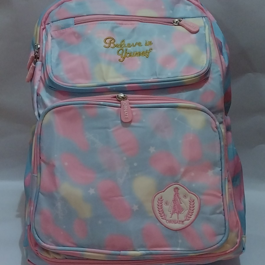 Tas Ransel Ornate Tas Sekolah Anak Perempuan Believe In Yourself