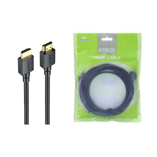 Kabel HDMI ROBOT RFH015 Cable 4K ultra HD 1.5 Meter Original Garansi Resmi