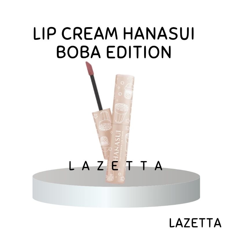 Lipcream Hanasui Boba Edition &amp; Matcha Edition