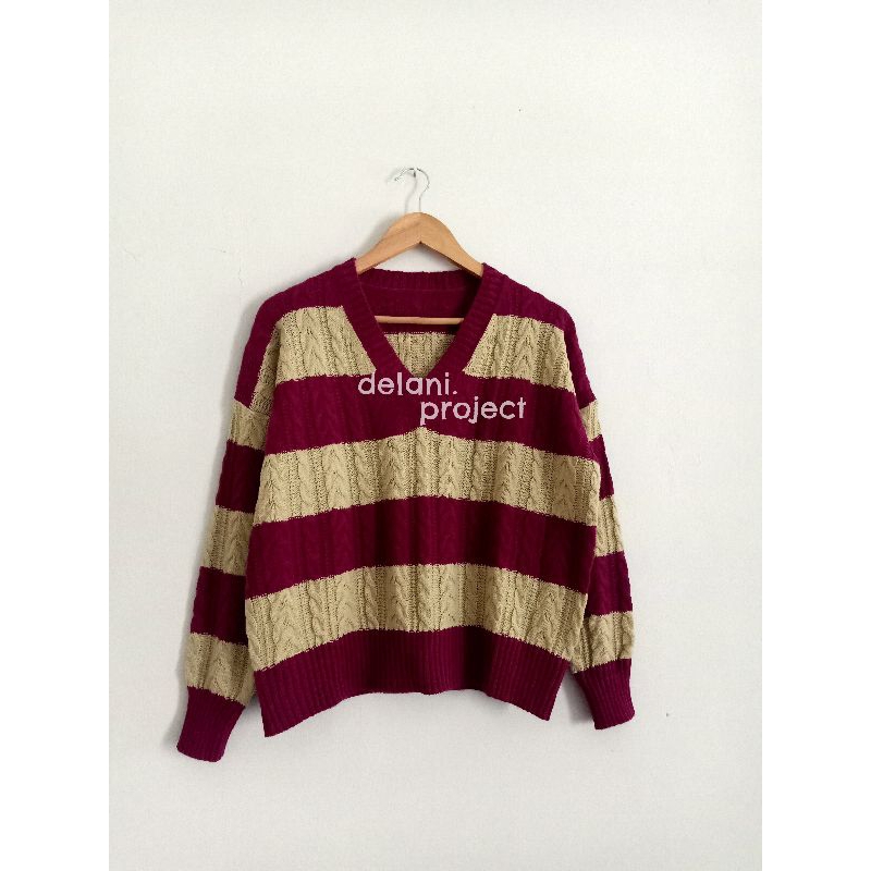 Noha Sweater Stripe Delani.Project