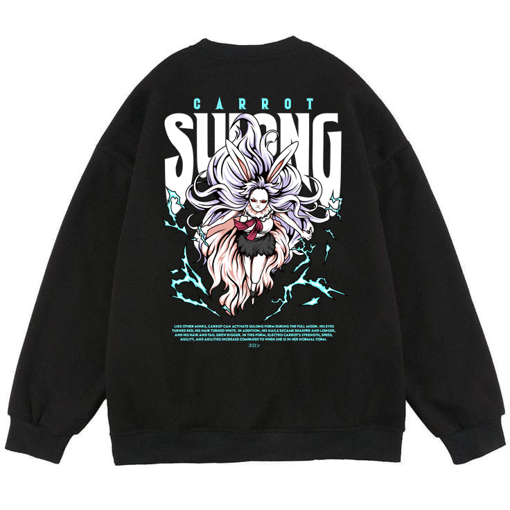 Afterrisen Crewneck Anime One Piece Carrot Sulong