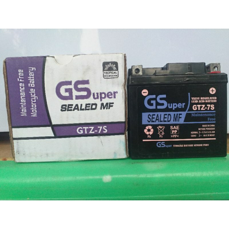 aki kering 7S Aki sangat buat motor matic