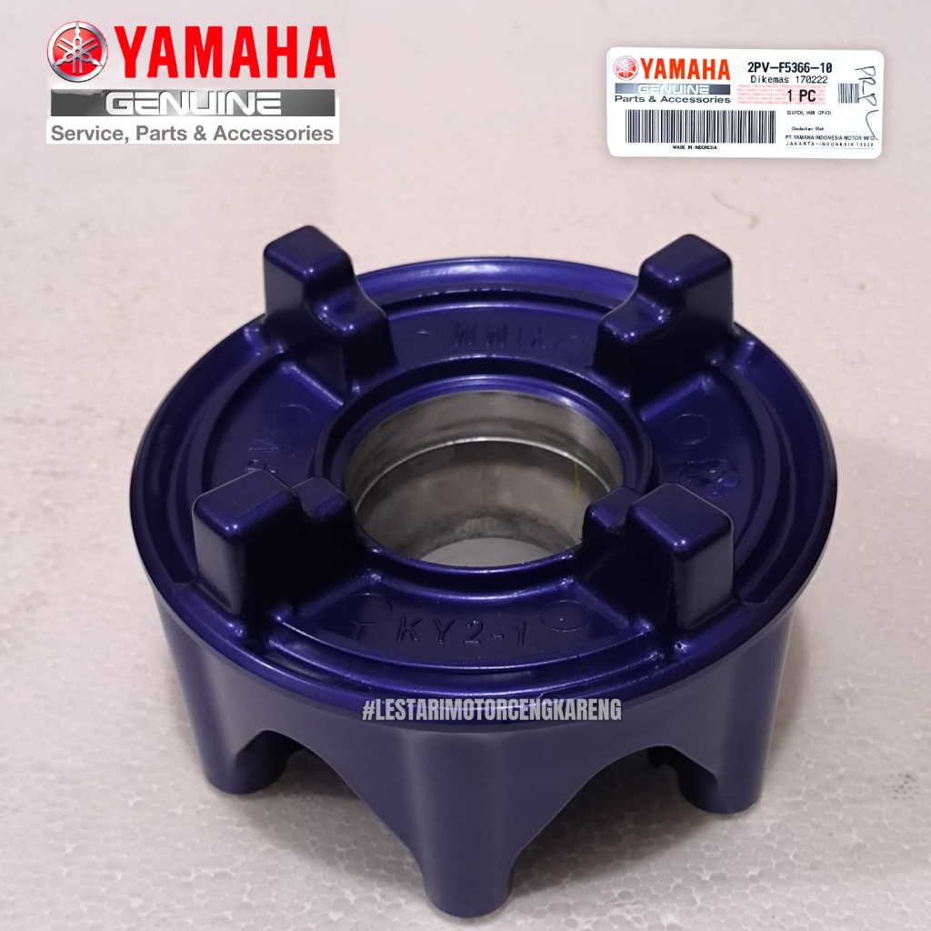 NAP GIR CLUTCH HUB NAPGIR MXKING MX KING ASLI 2PV-5366-10 BIRU YGP