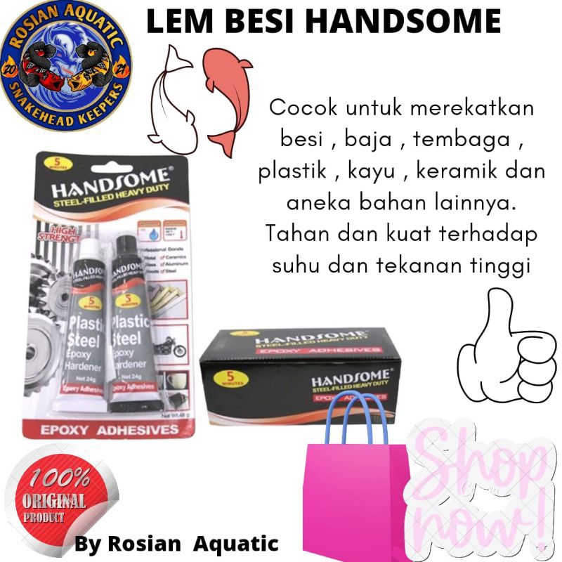 

Lem 5 Menit Handsome/ LEM BESI KUAT