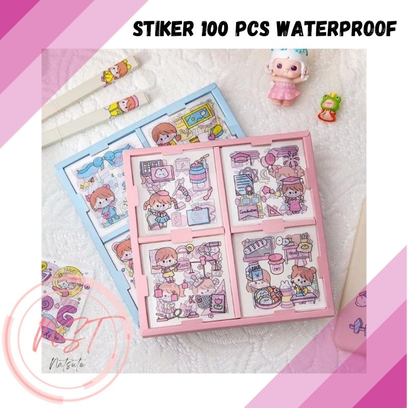 

Stiker Waterproof Box 100 Lembar Lucu