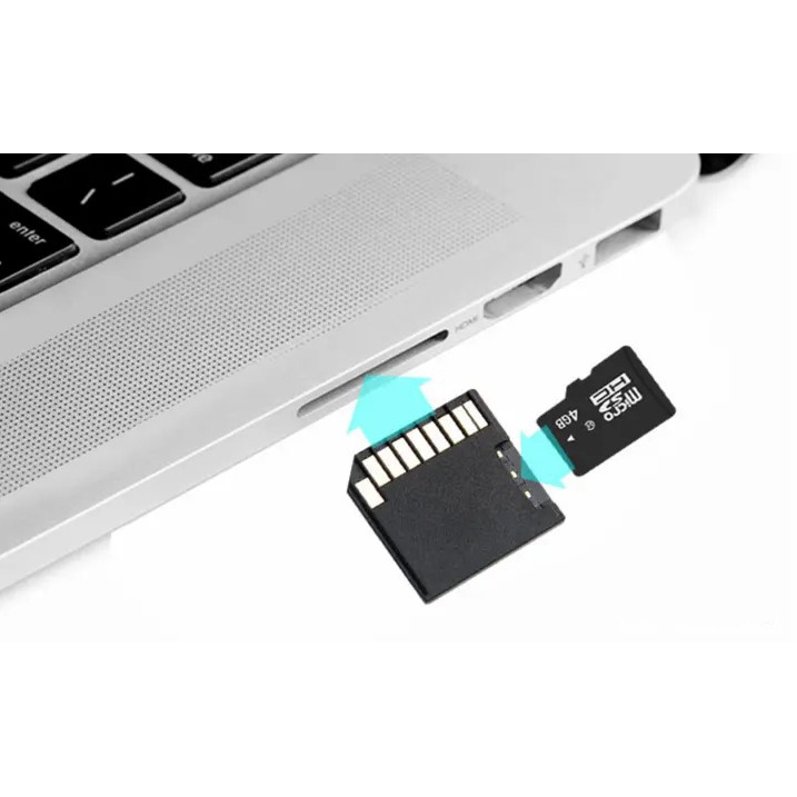 Micro SD to SD Card Adaptor Storage Expansion Macbook Air Pro - SW12 - Black