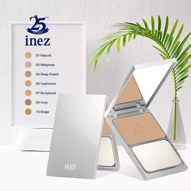 Inez Cosmetics Precious Powdery Cake/ PPC / Two Way Cake / Pressed Powder / Bedak Padat