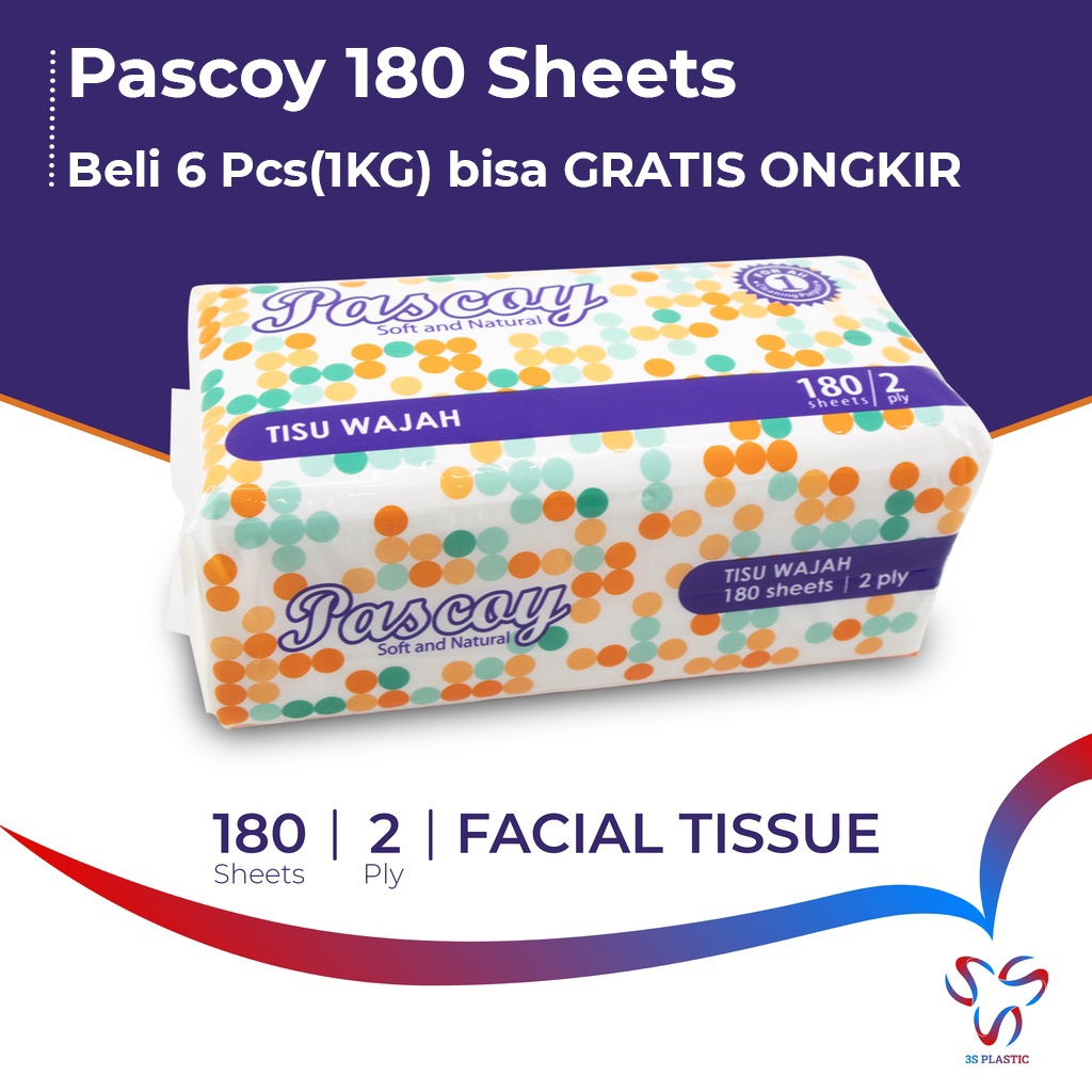 TISSUE FACIAL | TISU WAJAH  UKURAN SEDANG BESAR