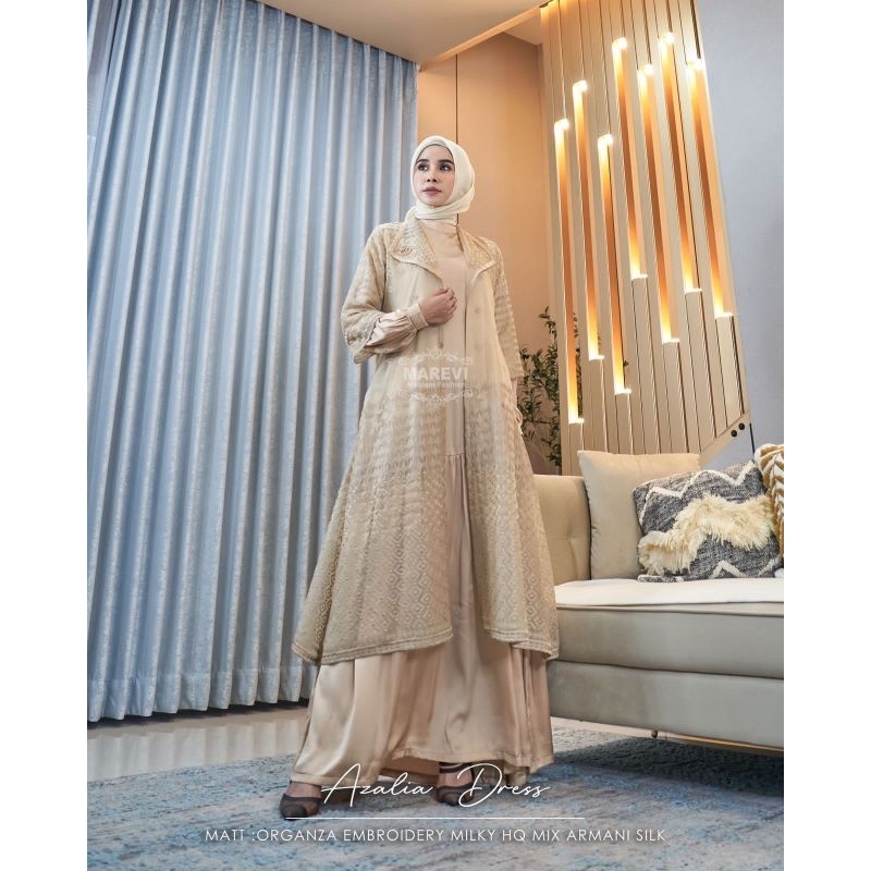 AZALIA DRESS BY MAREVI/MAREVI DRESS/GAMIS MAREVI/GAMIS PREMIUM/GAMIS LD 110/GAMIS BUSUI