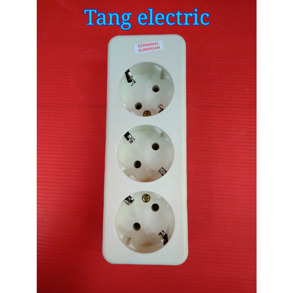 STOP KONTAK 3 LUBANG/STOP KONTAK UTICON/UTICON