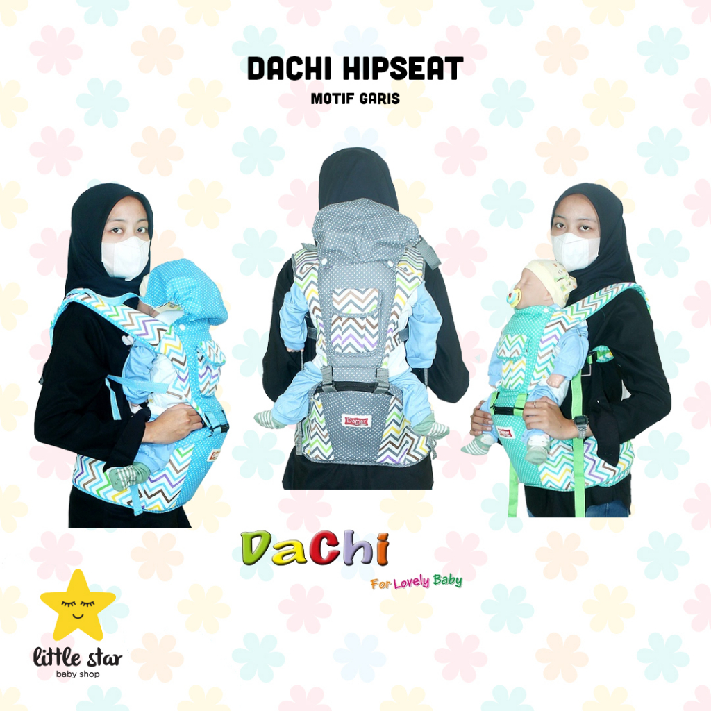 Dachi Damar Gendongan Depan | Hipseat Bayi Gendong