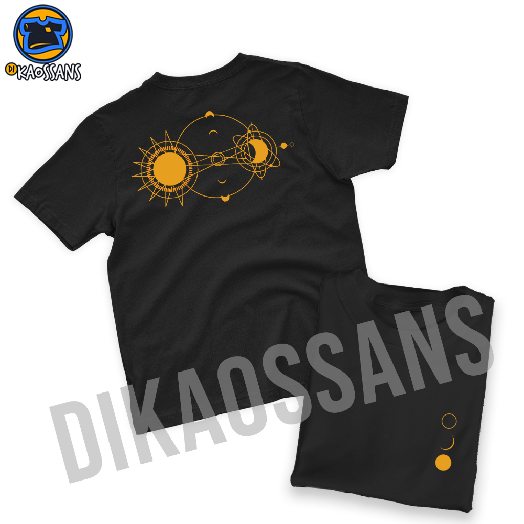 Kaos OUR SKYY THE ECLIPSE Tshirt baju distro cotton combed 30s UNISEX RAIKANTOPENI OUR SKYY 2 MOVIE 