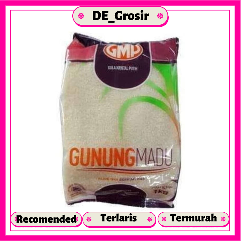 

Gula Pasir Tebu Berkualitas Kemasan 1 Kg GMP Dapat 1 Pcs