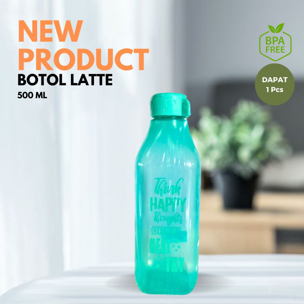 (DL) Botol Air Minum Latte 500ML / Botol Anak / Botol Souvernir