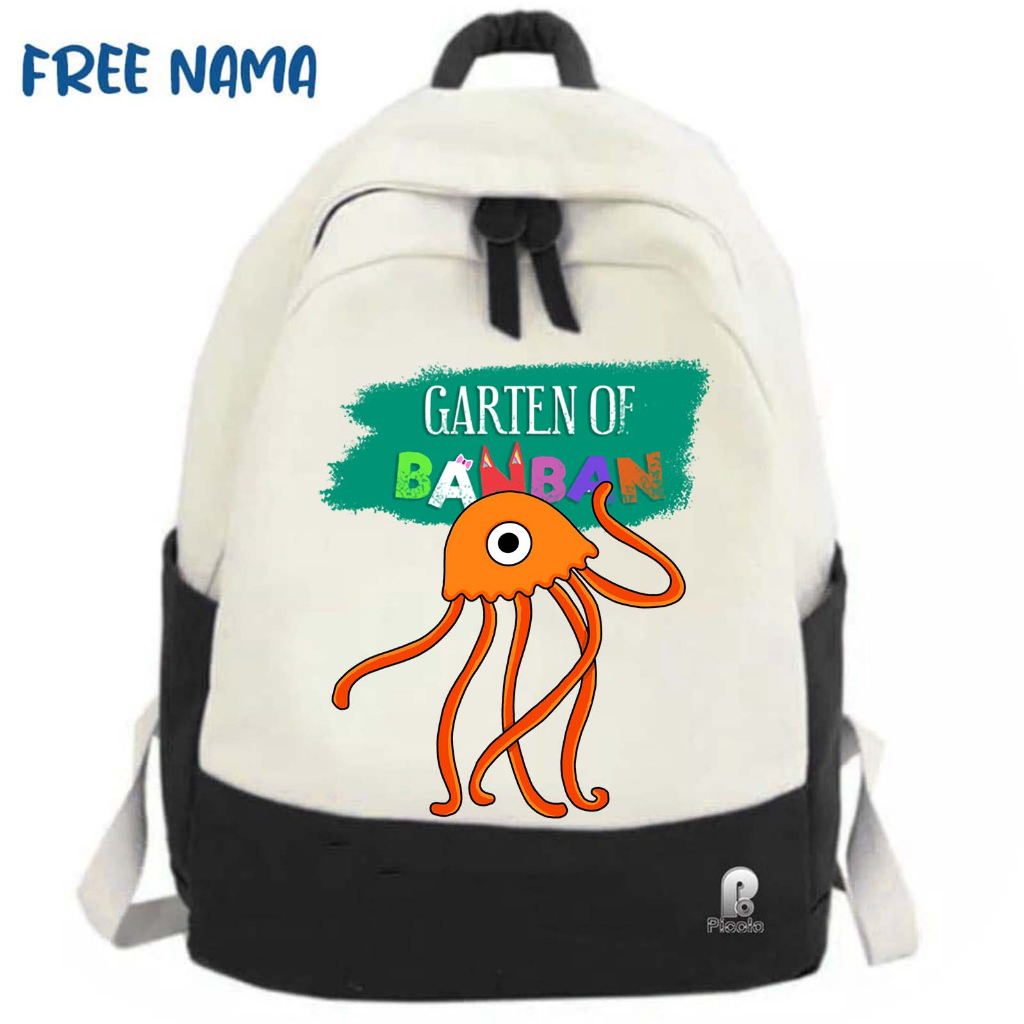 TAS RANSEL BACKPACK ANAK SEKOLAH MOTIF KARAKTER STINGER FLYNN GARTEN OF BANBAN UNISEX (FREE NAMA)