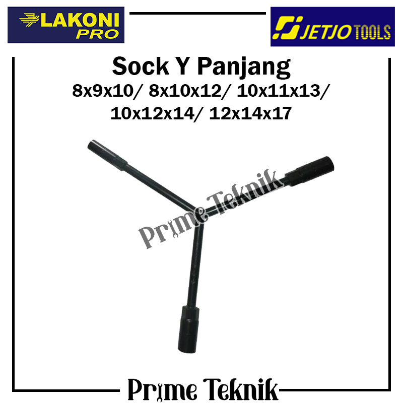 Kunci Sock Y Panjang 8x9x10 8x10x12 10x11x13 10x12x14 12x14x17 mm JETJO LAKONI Sok Y 8 x 9 x 10 x 11