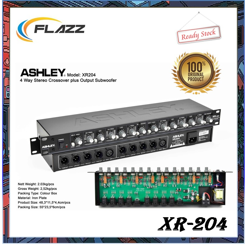 CROSSOVER/CROSOVER ASHLEY XR204/XR 204 4 WAY STEREO ORIGINAL