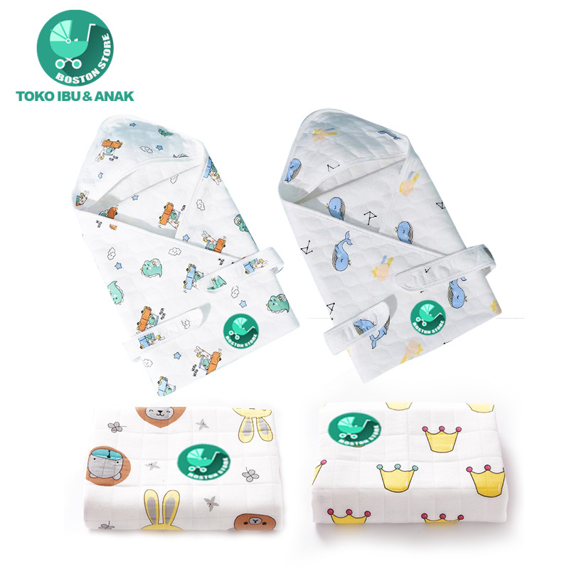 Selimut bayi topi boneka newborn/ Sleeping Bag / Multifungsi Wrap Selimut baby