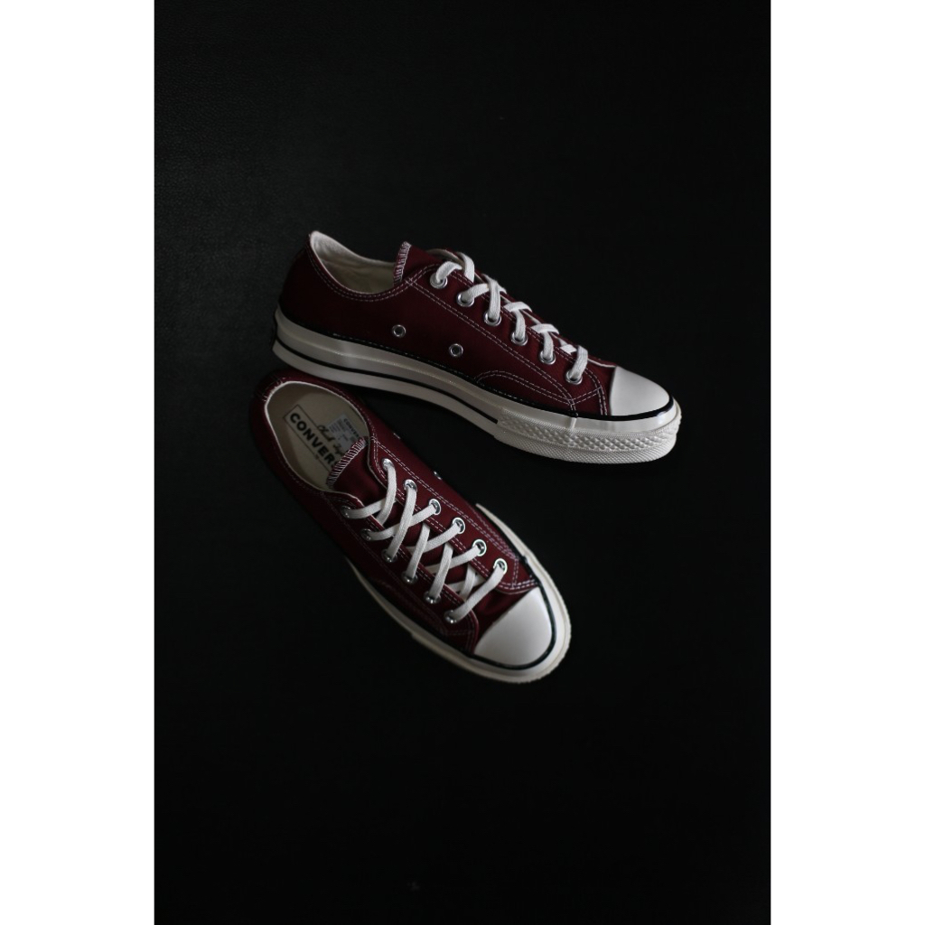 Endarfootwear - Converse 70s Low Ox Dark Beetroot Egret Black