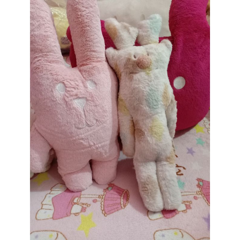 BONEKA BANTAL CRAFTHOLIC RABBIT RAB (RARE) PASTEL PINK | CRAFTHOLIC SOFT PLUSH PILLOW DOLL