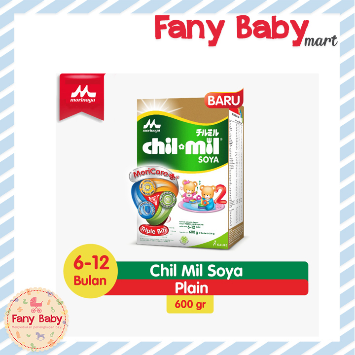 CHILMIL SOYA (PLAIN) USIA 6-12 BULAN / 600GR