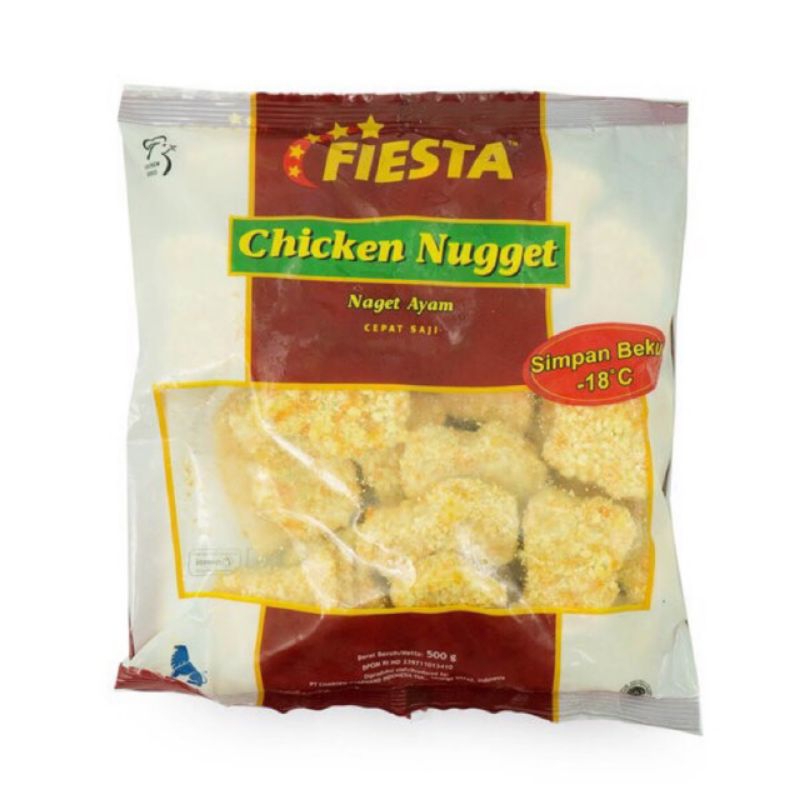 

Nugget fiesta 400gr bentuk small/stick paket pesan bublewrap