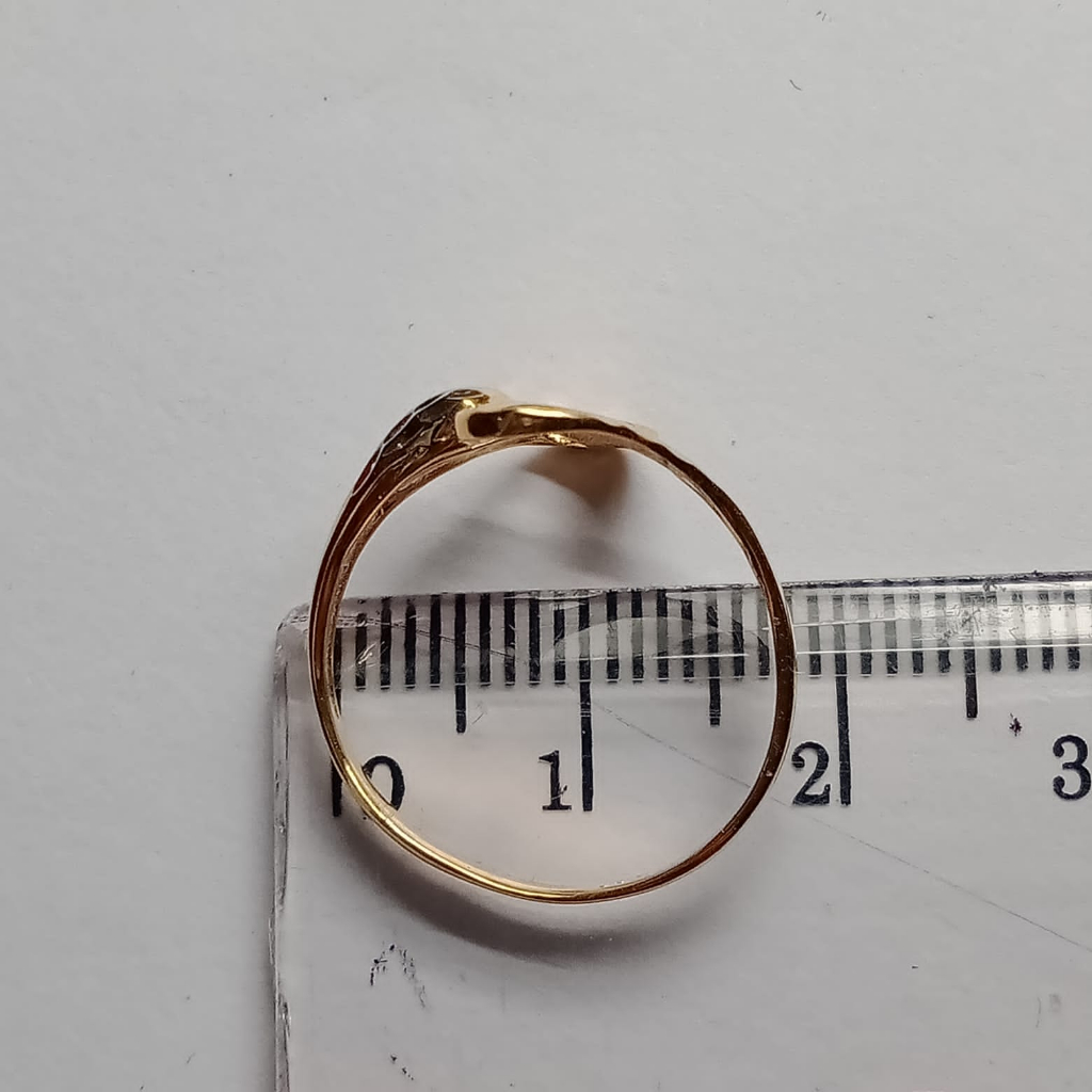 Cincin Emas 17K - 1.3 Gr Kadar 750 - 4901