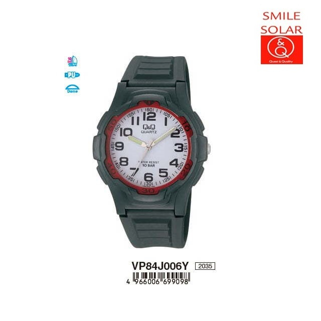 SALE 7.7 Jam Tangan Pria Sporty Rubber Karet Analog Original Q&amp;Q QnQ QQ VP84 VP84J Remaja