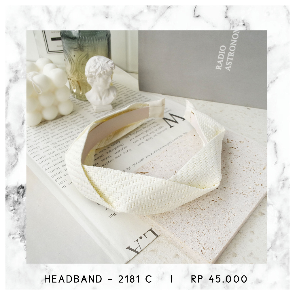 HEADBAND / BANDO RATTAN - 2181