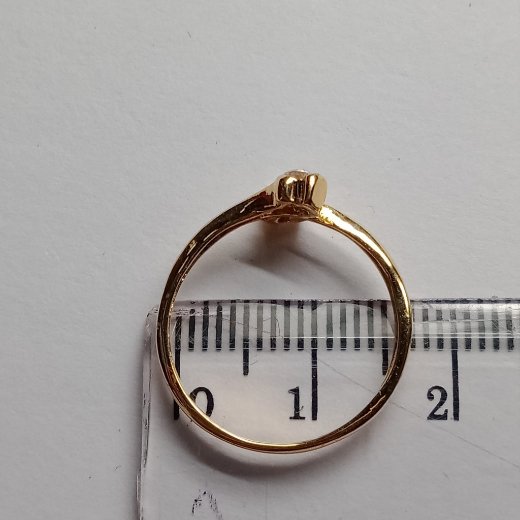 Cincin Emas 17K - 1.4 Gr Kadar 750 - 4911