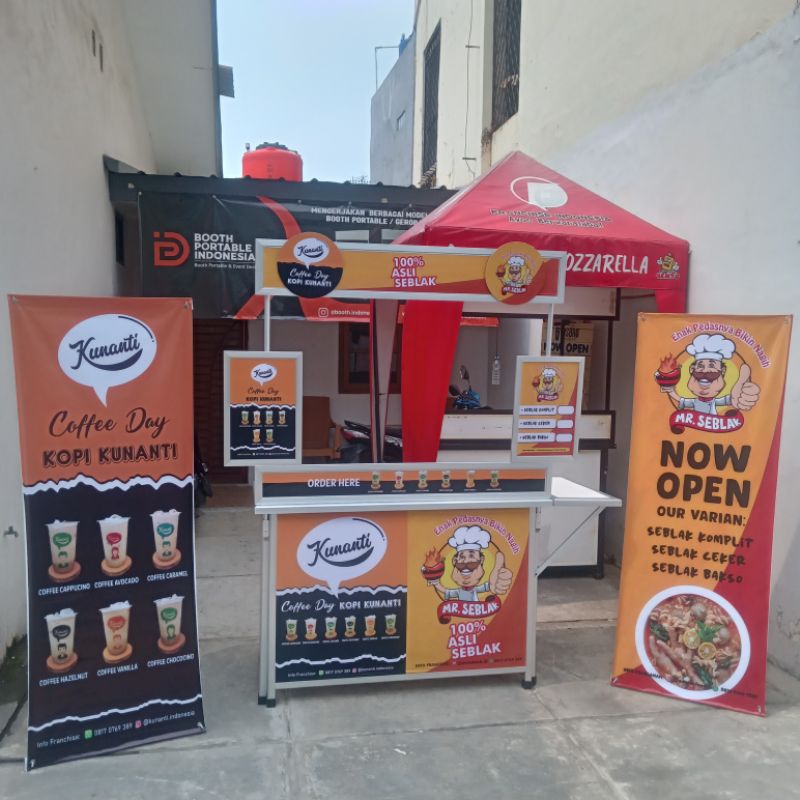 

Paket Usaha Komplit 2 in 1 Franchise Kopi Kunanti + MR Seblak