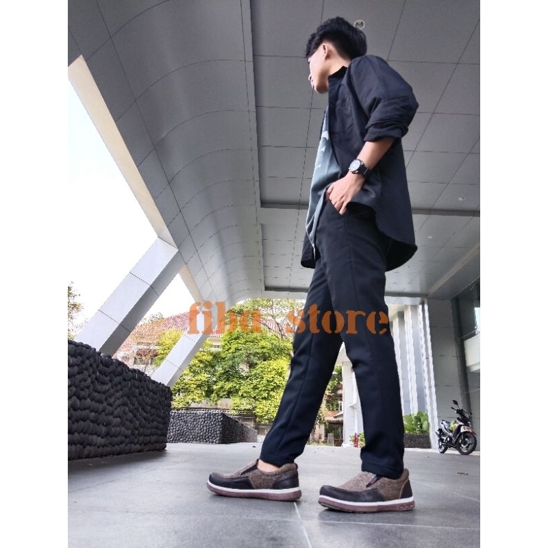 CELANA FORMAL BAHAN DASAR WOOL PREMIUM PRIA  27 - 38